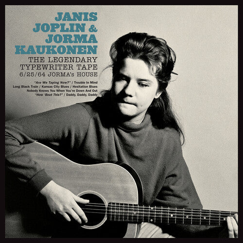Janis Joplin & Jorma Kaukonen: The Legendary Typewriter Tape: 6/25/64 Jormas House - COMPACT DISCS