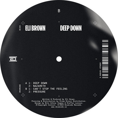 Eli Brown: Deep Down - 12-INCH SINGLE