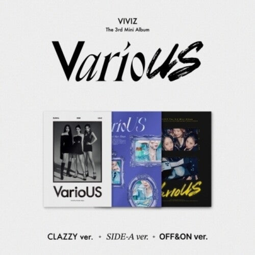 Viviz: Various - Photobook - incl. 60pg Photobook, Lyrics Newspaper, Staff Only Card, Folding Photocard, 2 Photocards, 3-Cuts Film Photo, Sticker + Poster - COMPACT DISCS