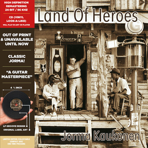Jorma Kaukonen: The Land of Heroes - COMPACT DISCS