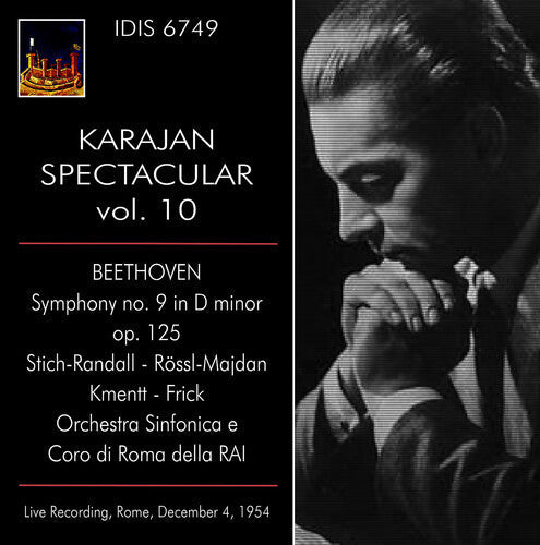 Waldemar Kmentt: Karajan Spectacular Vol. 10 - Live Recording, Rome 4th December 1954 - COMPACT DISCS