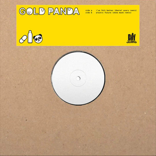 Gold Panda: I've Felt Better (Daniel Avery Remix) / Plastic Future (Skee Mask Remix) - 12-INCH SINGLE