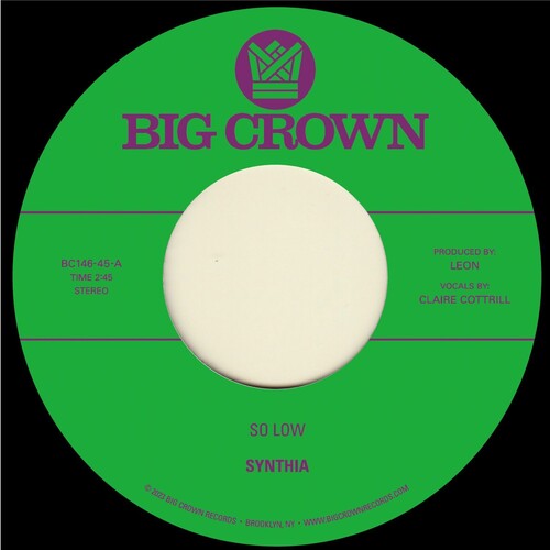Synthia: So Low B/w You & I - 7-INCH SINGLE