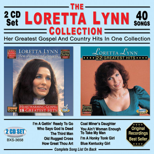 Loretta Lynn: 2 CD: 40 Best of Must Have Hits - COMPACT DISCS