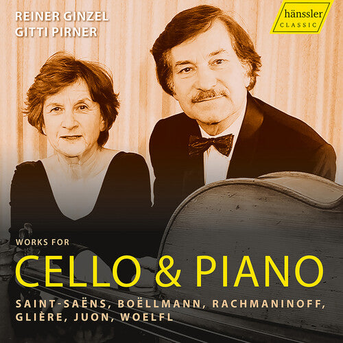 Reiner Ginzel: Works for Cello & Piano - COMPACT DISCS