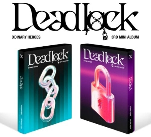 Xdinary Heroes: Deadlock - Random Cover - incl. 88pg Photobook, Folded Photocard, 2 Photocards, Mini-Lyric Poster + Door Hanger - COMPACT DISCS