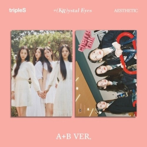 Triples: +(KR)Ystal Eyes - Aesthetic - Random Cover - incl. 68pg Booklet, Special Class Objekt, Poster, Folding Card + Sticker - COMPACT DISCS