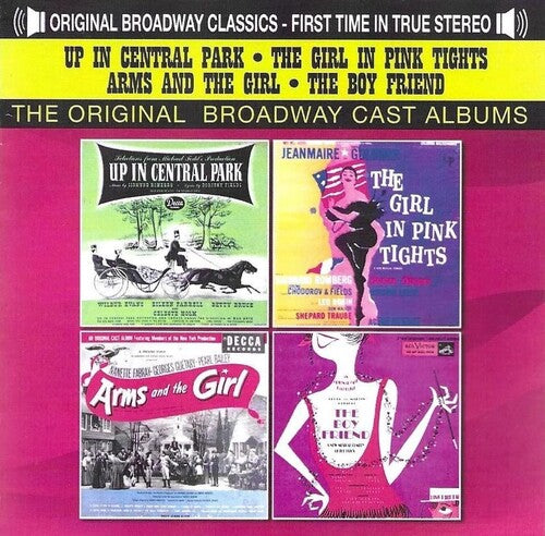 Up in Central Park / Arms & the Girl / O.C.R.: Up In Central Park (1945)/Arms And The Girl (1950)/The Girl In Pink Tights (1954)/The Boy Friend (1954) - COMPACT DISCS