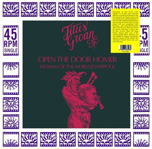 Titus Groan: Open The Door Homer - 12-INCH SINGLE