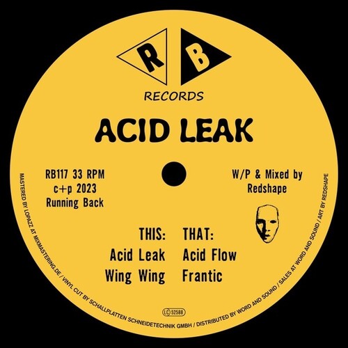 Redshape: Acid Leak - 12-INCH SINGLE