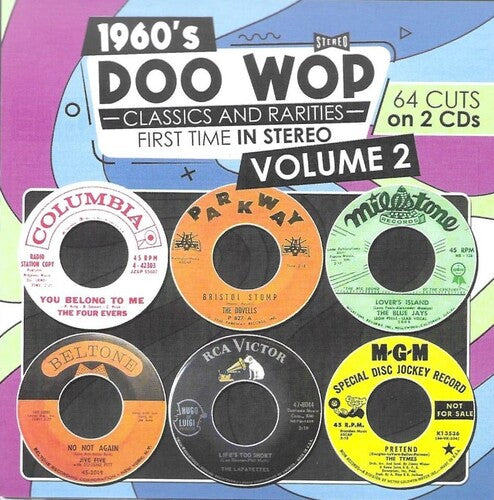 Various Artists: 1960s Doo Wop Classics and Rarities First Time In Stereo, Vol. 2 - COMPACT DISCS