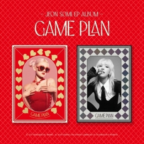 Jeon Somi: Game Plan - Photobook Version - incl. Photobook, Envelope & Zigsaw Puzzle, Paper Choker Chip, Hologram Sticker, Character Card, Selfie Photocard + Poster - COMPACT DISCS