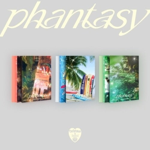 The Boyz: Phantasy - Part.1 Christmas In August (Random Cover) - incl. 64pg Photobook, 2 Postcards, 2 Photocards, Track Sticker, Ticket, Mini-Card Pamphlet, 2 Still Photos, Bookmark + Metal Clip - COMPACT DISCS