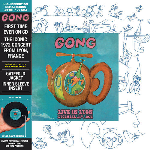 Gong: Live in Lyon 1972 - COMPACT DISCS