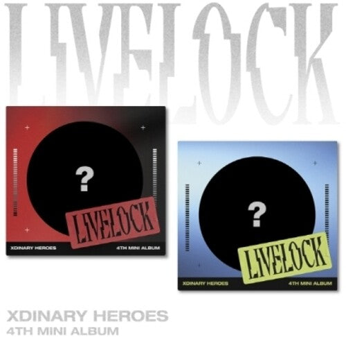 Xdinary Heroes: Livelock - Digipack - Random Cover - incl. 20pg Photobook, Photocard, Removable Sticker + Lyric Poster - COMPACT DISCS