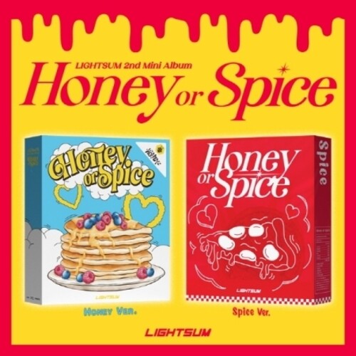 Lightsum: Honey Or Spice - inc. 64pg Booklet, 28pg Mini-Photobook, Lyric Paper, Photocard, Folding Photocard + Frame, 3 Graphic Stickers, Portrait Sticker + Mini-Poster - COMPACT DISCS