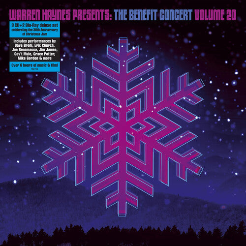 Warren Haynes: Warren Haynes Presents: The Benefit Concert Volume 20 (3CD+2Blu-ray) - COMPACT DISCS
