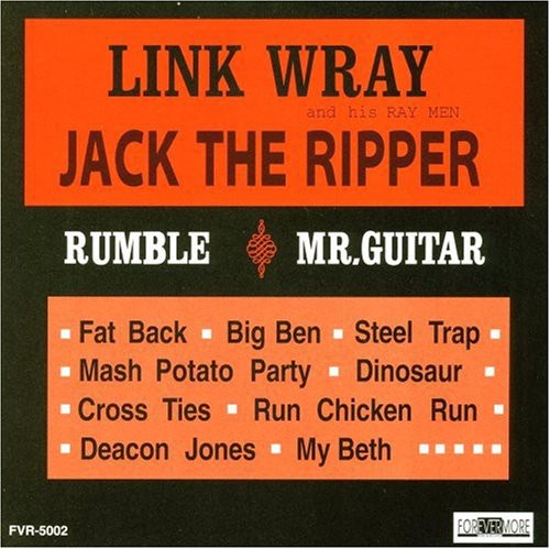 Link Wray: Jack the Ripper - COMPACT DISCS