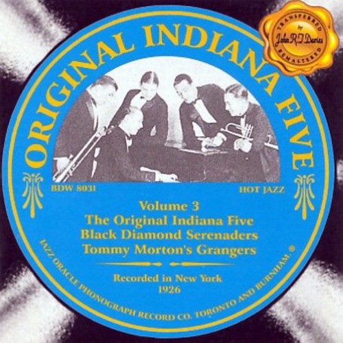 Original Indiana Five: Volume 3 - COMPACT DISCS