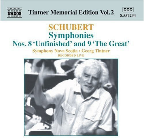 Georg Tintner: Symphonies 8 & 9 - COMPACT DISCS
