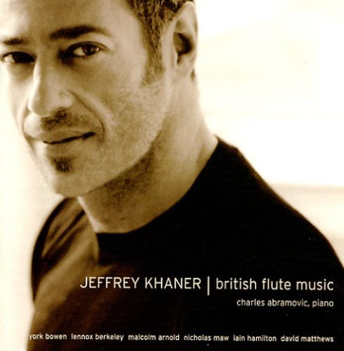 Jeffrey Khaner: British Flute Music - COMPACT DISCS