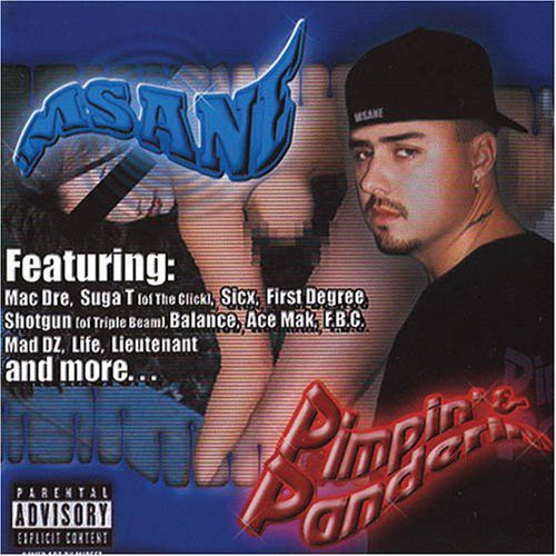 M-Sane: Pimpin and Panderin - COMPACT DISCS