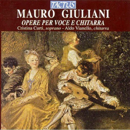 Cristina Curti: Works for Voice & Guitar - COMPACT DISCS