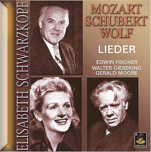 Mozart / Schubert / Schwarzkopf / Moore / Fischer: Lieder - COMPACT DISCS