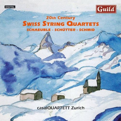 Casal Quartett: 20th Century Swiss Quartets - COMPACT DISCS