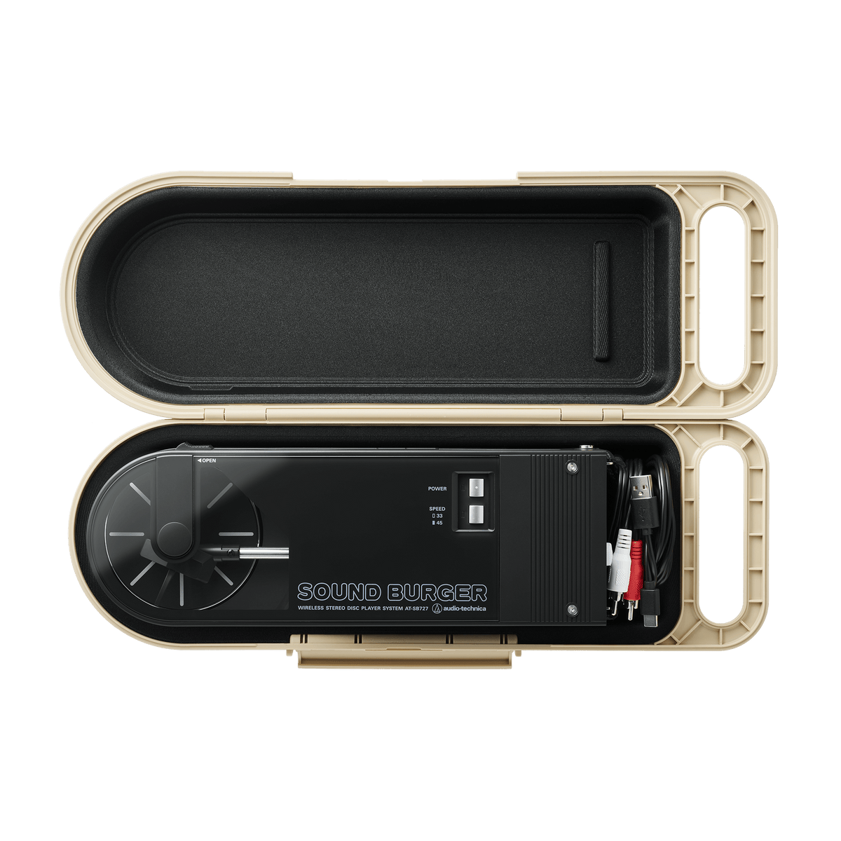 Audio-Technica Sound Burger Storage Case - Beige (AT-SBC1-BG)