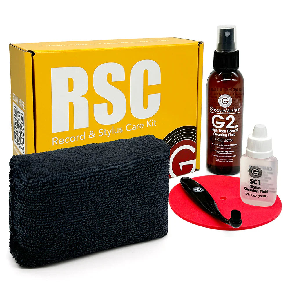 GrooveWasher Record & Stylus Care System (Record and Stylus Cleaning Kit)