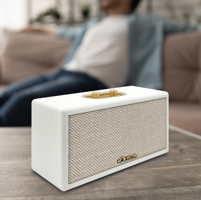 VICTOR BLUETOOTH SPEAKER - CREAM