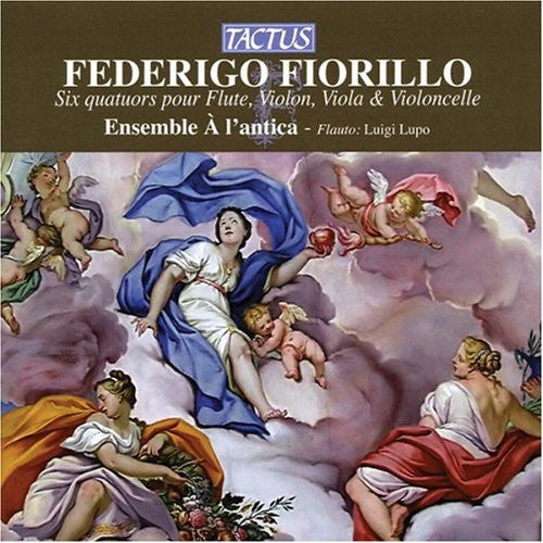 Luigi Lupo: Six Quartets for Flute Violin & Viola & Cello - COMPACT DISCS