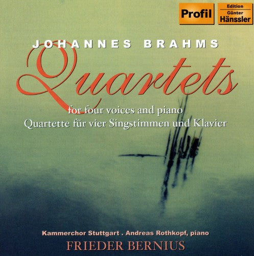 J. Brahms: Quartets for Four Voices & Piano - COMPACT DISCS