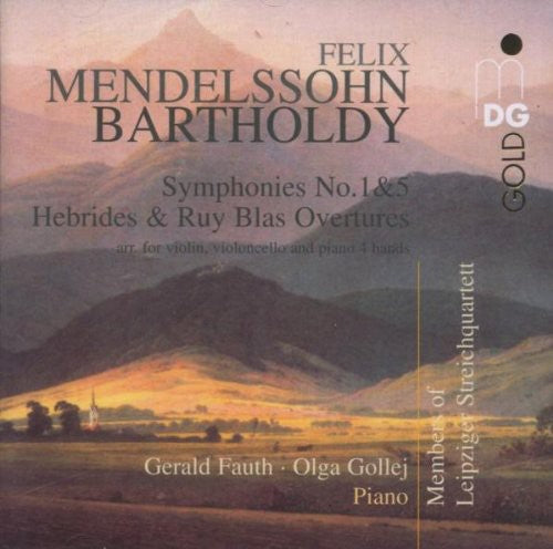 Gerald Fauth: Symphony No 5 Hebriden Overture - COMPACT DISCS