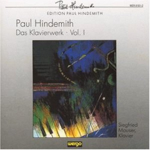 Paul Hindemith: Vol. 1-Oeuvres Pour Clavier - COMPACT DISCS