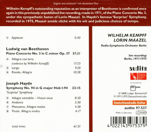 Lorin Maazel: Piano Concerto No. 3 - COMPACT DISCS