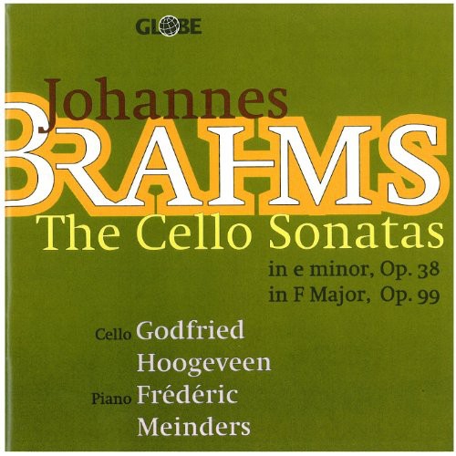 J. Brahms: Sonatas for Violoncello & Piano - COMPACT DISCS