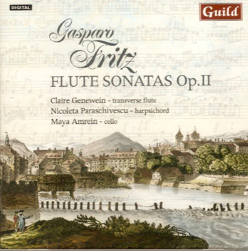 Maya Amrein: Music for Flute By Gasparo Fritz (1716-1783) - COMPACT DISCS