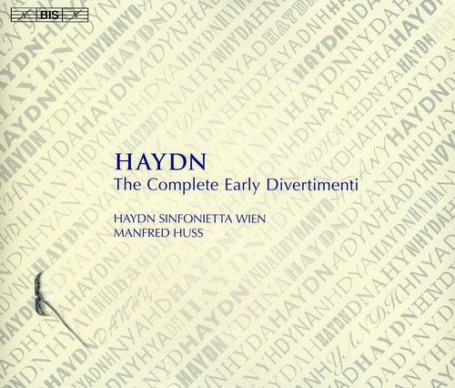 Manfred Huss: Complete Earyly Divertimenti - COMPACT DISCS