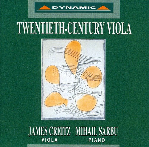 James Creitz: XXth Century Viola - COMPACT DISCS