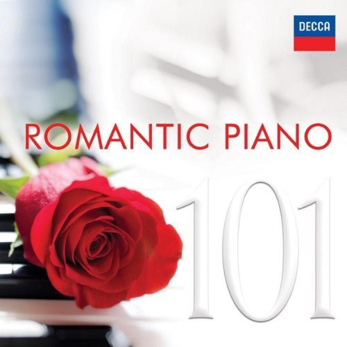 Various Artists: 101 Romantic Pianos - COMPACT DISCS