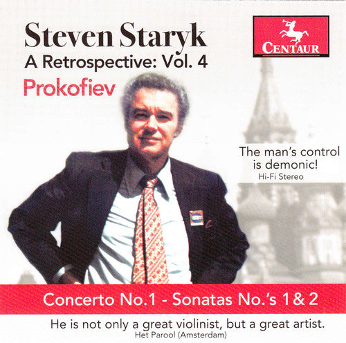Steven Staryk: Retrospective 4 Prokofiev - COMPACT DISCS