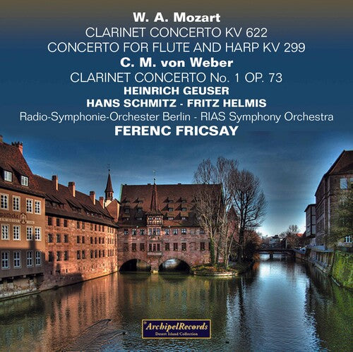Mozart / Fricsay: Klarinettenkonzert Flotenkonz - COMPACT DISCS