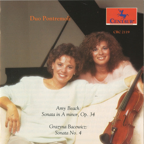 Duo Pontremoli: Violin Sonata - COMPACT DISCS