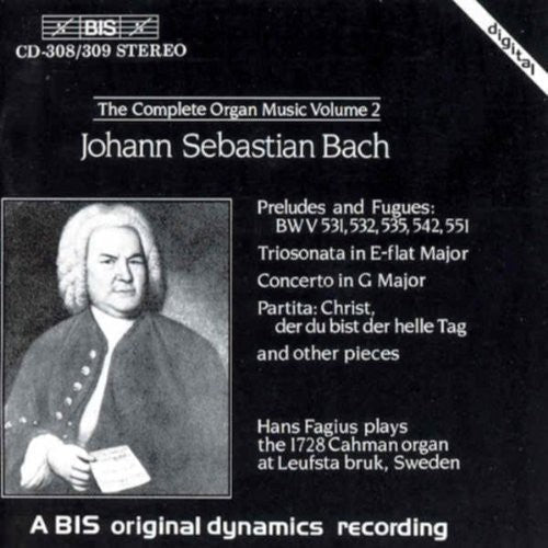 J.S. Bach: Organ Music 2 - COMPACT DISCS