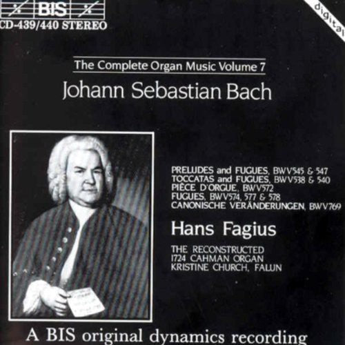J.S. Bach: Organ Works 7 - COMPACT DISCS
