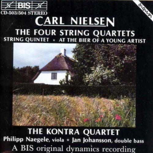 Nielsen / Kontra Quartet: Four String Quartets - COMPACT DISCS