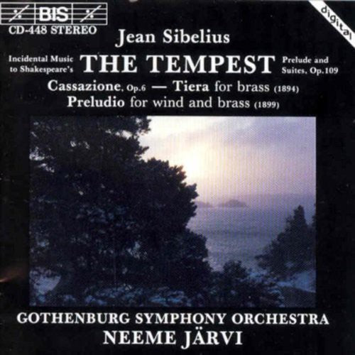 Neeme Järvi: Tempest - COMPACT DISCS