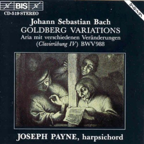 Joseph Payne: Goldberg Variations - COMPACT DISCS